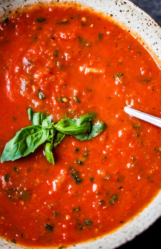 Roasted Tomato Basil Soup, MP